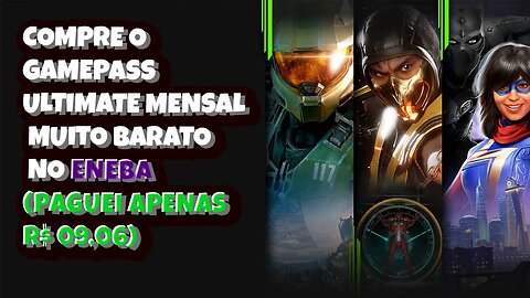 Compre o Gamepass Ultimate Mensal Muito Barato no Eneba