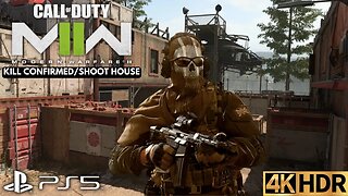 Call of Duty Modern Warfare II | Kill Confirmed on Shoot House | PS5 PS4 | 4K (No Commentary Gaming)