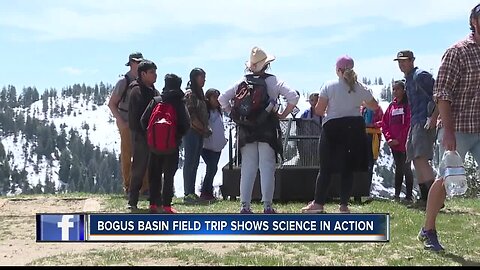 6th graders learn science curriculum at Bogus Basin