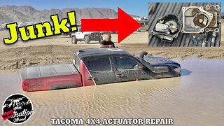 DIY Fix for Broken 4wd! Toyota Tacoma 4x4 Actuator Replacement.