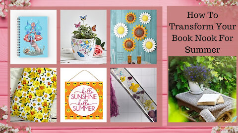 Teelie Turner Author | How To Transform Your Book Nook For Summer | Teelie Turner