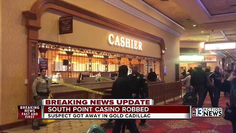 Police: Man escapes after robbing South Point Casino