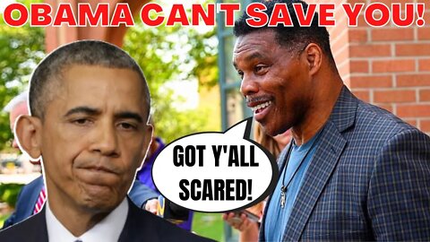 Barack Obama In Georgia Shows DEMOCRATS are SCARED of Herschel Walker!