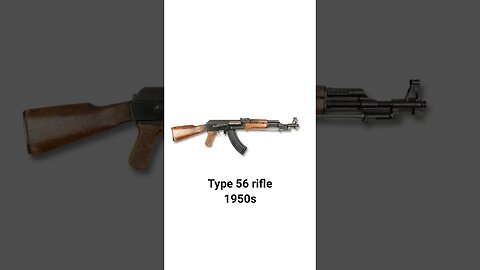 evolution of China rifles #military #rifle #shorts