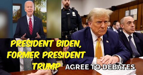 President Biden, former President Trump agree to debates