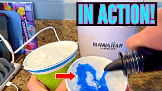 Hawaiian Shaved Ice Snow Cone Machine Kit (Complete Unboxing, Demo & Review) #CommissionsEarned