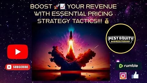 BOOST 🚀📈 YOUR REVENUE WITH ESSENTIAL PRICING STRATEGY TACTICS!!! 💰