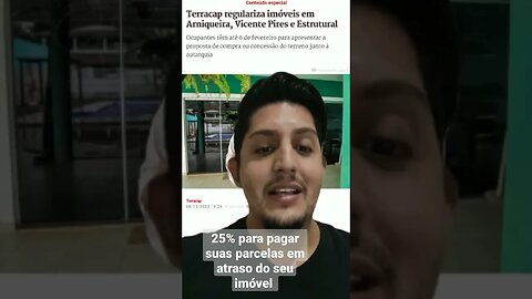 25% desconto para você pagar suas parcelas em atraso