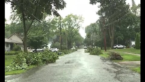 Cleanup efforts underway following dangerous storms in metro Detroit