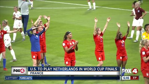 USA women's team set to play Netherlands in World Cup Final Sunday