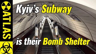Experience Kyiv's 350 foot deep subway system and Bomb Shelter