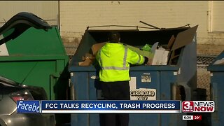 FCC talks recycling, trash process