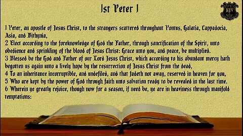 (60) - 1 Peter (KJV) Dramatized With Words