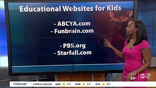 Websites offer ideas how to entertain kids while they are home from school due to coronavirus