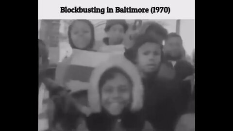 Blockbusting in Baltimore (1970) | Forgotten Black History #YouTubeBlack #BlackHistory
