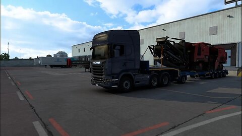 Moving Heavy Machinery In Euro Truck Simulator 2 highlight | Gaming Video | Truck Video