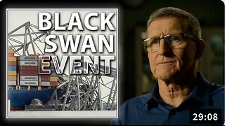 Bridge Collapse l General Flynn Calls Baltimore Barge Disaster A Black Swan Event