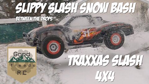 Traxxas Slash 4x4 Slippy Slash “Between the Drops”