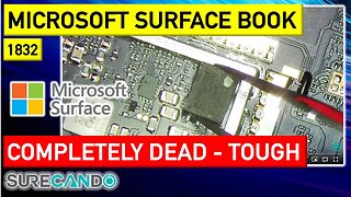 Microsoft Surface Book 2 1832_ No Logo, No Power - Uncovering the Mystery in an Inspection!
