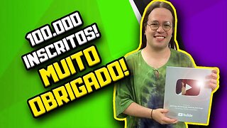 A Placa de 100.000 inscritos chegou! | Dr. Edgard Gomes | Alimentação natural para Cães