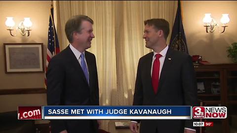 Sen. Sasse met with Judge Kavanaugh