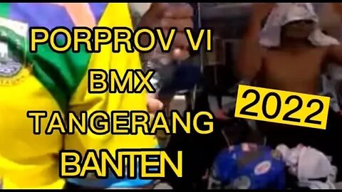 PORPROV VI BMX Tangeran BANTEN