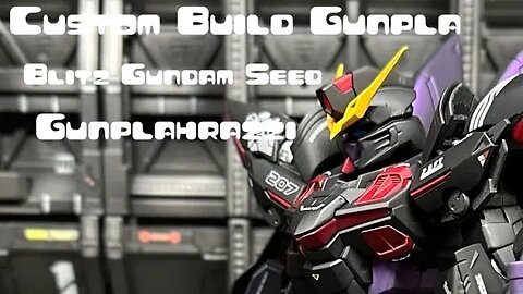 [ Gunpla Custom Build ] GAT-X207 Blitz Gundam Seed ブリッツガンダム) Airbrushing by Gunplahrazzi Atlanta GA
