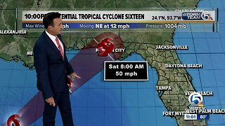 Tropical storm warning issued for parts of Florida Panhandle due to potential tropical cyclone