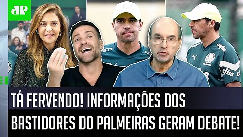 "EU ACHO ESTRANHO esse TIPO DE PAPO! Cara, estão FALANDO que o Abel..." BASTIDORES do Palmeiras!