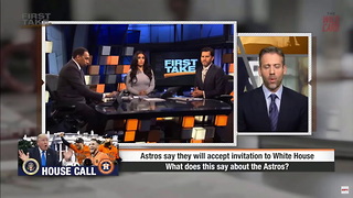 ESPN Host Calls Out Houston Astros For Accepting White House Visit