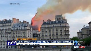 Maryland community reacts to Paris' Notre Dame Cathedral fire