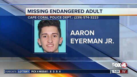 Aaron Weyerman, Jr. reported missing in Cape Coral