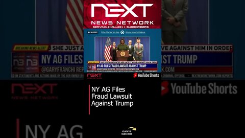 NY AG Files Fraud Lawsuit Against Trump #shorts