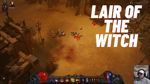 Diablo 3 - Demon Hunter Gameplay - Part 6 - Lair of the Witch