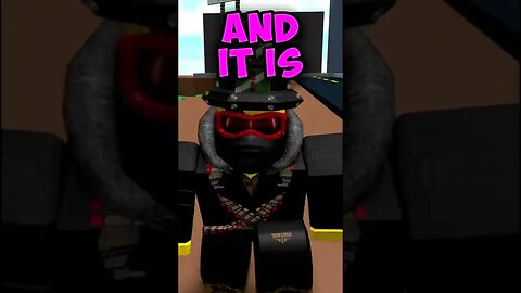 😨🤩 Roblox Gave This Kid HIS OWN ROBLOX ITEM!?... #roblox #shorts