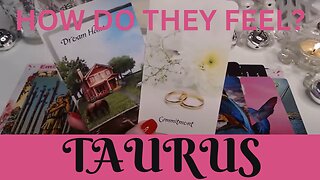 TAURUS♉💖THEY'VE LET YOU INTO THEIR HEART💖REVEALING DEEP FEELINGS💖TAURUS LOVE TAROT💝