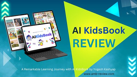 A Remarkable Learning Journey with AI KidsBook Demo Video by Yogesh Kashyap