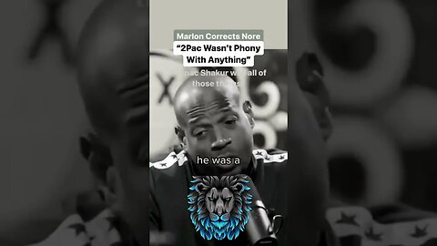 Marlon Corrects Nore 2Pac Wasn’t Phony With Anything #shorts