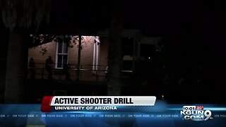 Active shooter drill held at the University of Arizona