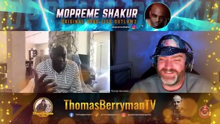 Mopreme Shakur Interview Part 6 (Finale): - Freestyle - Tupac - Rakim - KRS - Hip Hop - Thug Life