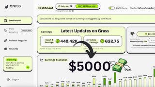 Get Grass Airdrop Latest Updates 🌱 | Sell Grass Points | Free Airdrop