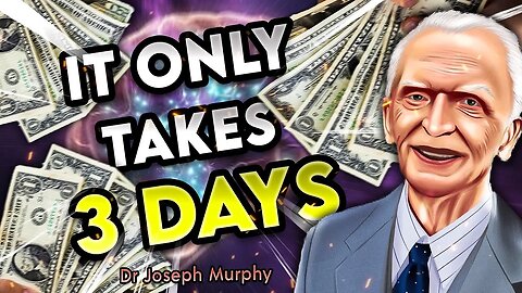 Joseph Murphy - Always Get What You Visualize In Only 3 Days Using This Method - Law Of Attraction