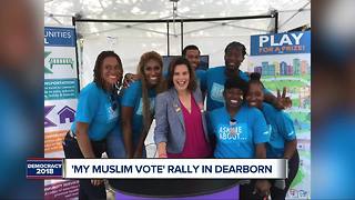 My Muslim Vote rally held in Dearborn