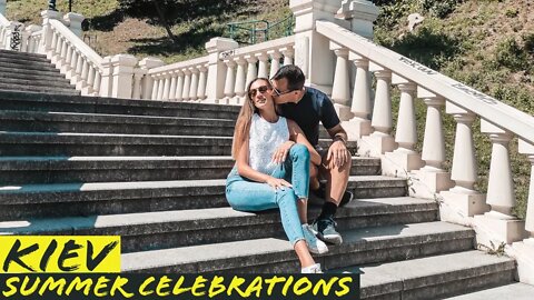 Summer Celebrations in Kiev, Ukraine 2021 | Kiev Travel Vlog #kyiv #ukraine #kiev #travelvlog