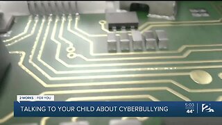 Talking to your child about cyberbullying