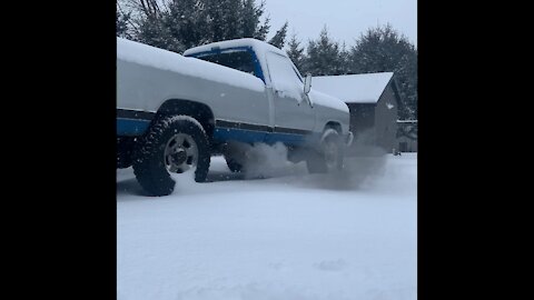 Christmas morning Cummins coldstart