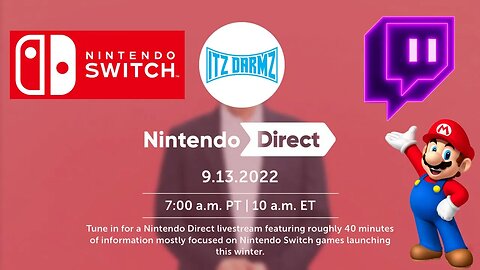 Nintendo Direct 9.13.2022 REACTION BAYYBEE!! | Twitch