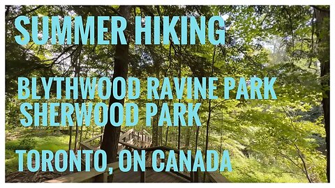 Off-leash-dog trails & tranquil forests in midtown Toronto |Blythwood Ravine Park | Sherwood Park