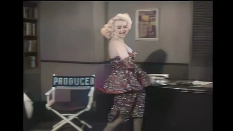 Dixie Evans Vintage Striptease Colorized HD
