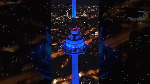 Aerial Vilnius tv tower #tvtower #vilnius #aerial #drone